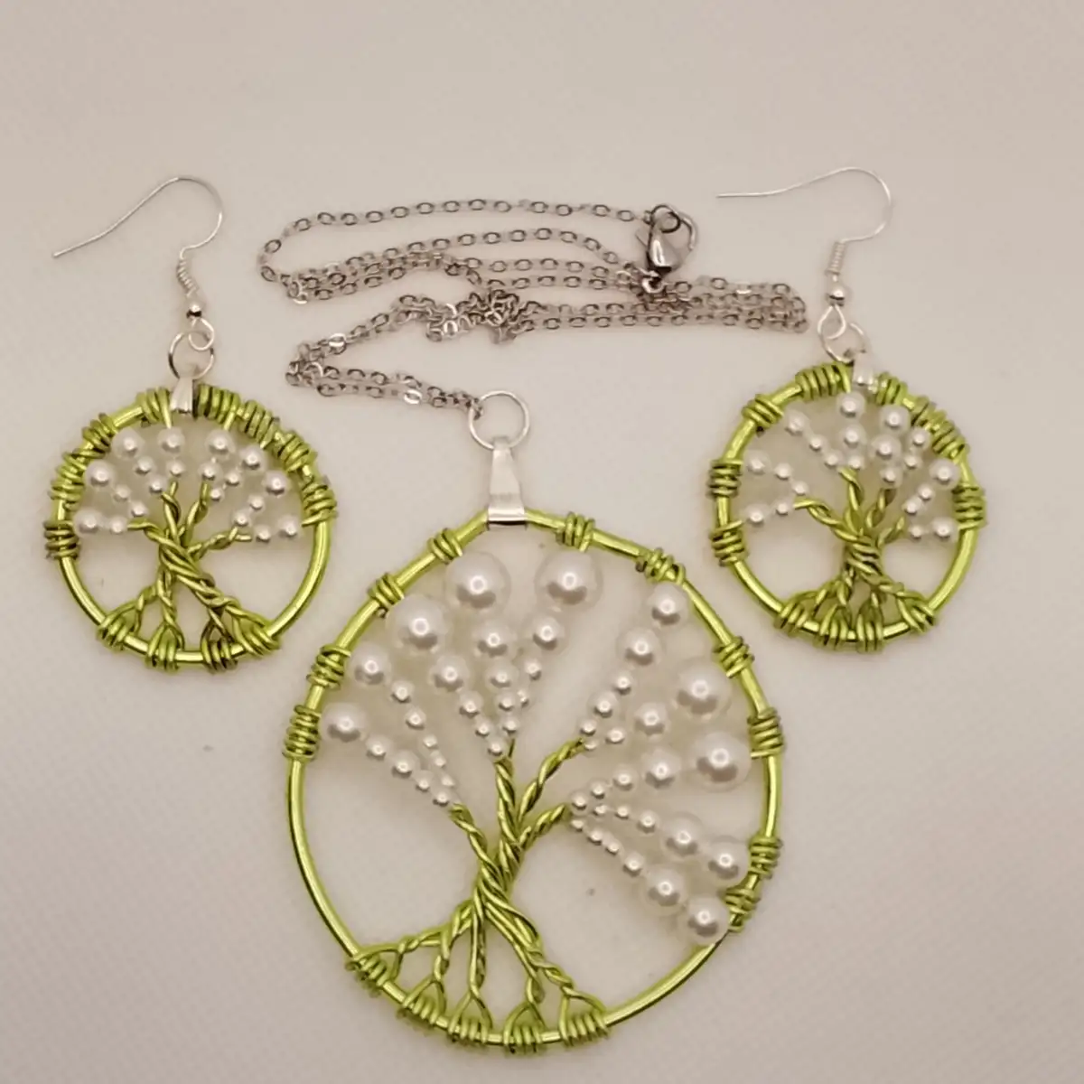 Parure "Arbre de Printemps"