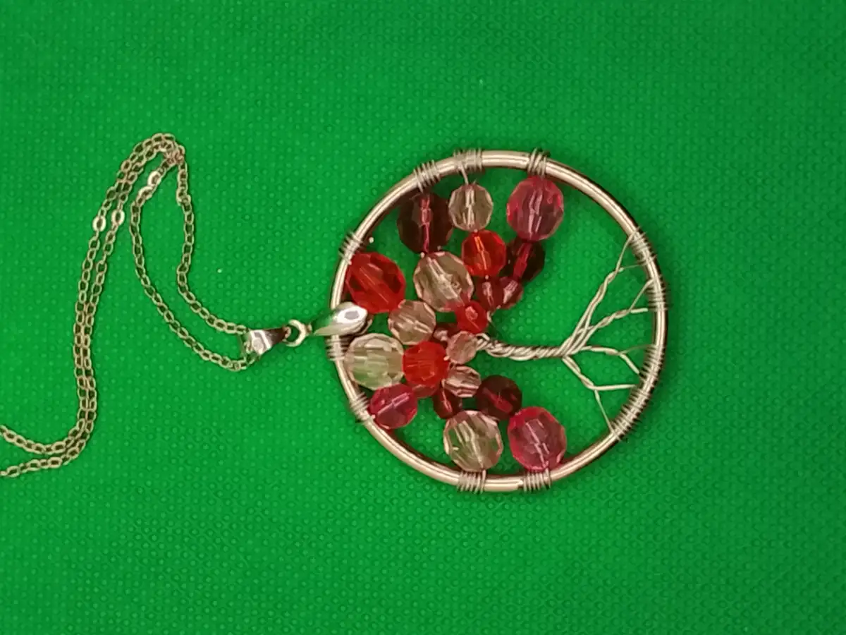 Parure "Arbre de Printemps Fleuri"