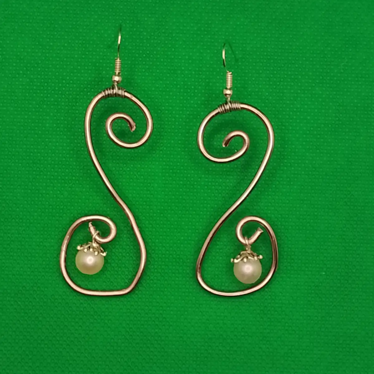 Boucles d'Oreilles "Spirale Vénitienne"